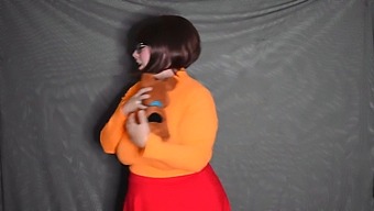Velma Undresses Sensually