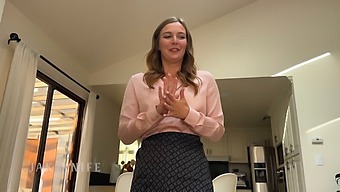 Seductive Coworker Stella Sedona Rides My Cock Without Panties In Hd Pov Video