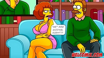 Swapping Wives In The Simptoons: A Simpsons Porn Parody