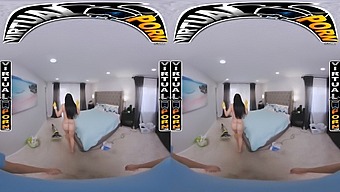 Sandy, The Voluptuous Latina Maid, Pleasuring Your Manhood In Virtual Reality #Vr