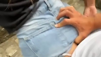 Pov Video Of Teen Almost Getting Caught In Public