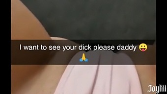 Snapchat Sexting With Best Friend'S Father Leads To Self-Pleasure For Joyliii