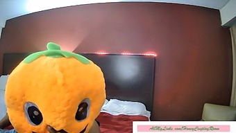 Fictional Princess And Mr.Pumpkin'S Erotic Adventure In A Cosplay Themed Bedroom - Part 1
