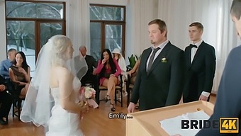 Hd Pov Video: Beautiful Bride In Stockings Gets Caught In A Wedding Cancellation Mishap