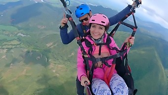 Public Squirting: A Paragliding Adventure At 7,000 Feet