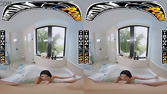 Enjoy A Steamy Bath With Kiana Kumani In Virtual Reality