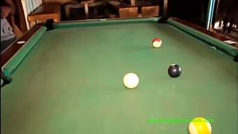 Rare Cameroonian Sexual Competition Involving A Pool Game, A Well-Endowed Penis, And A Tight Ass