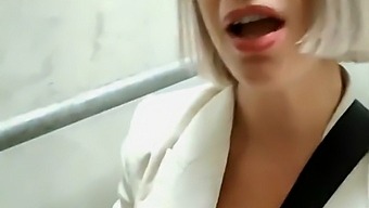 A Mature Woman Seeking Pleasure In A Shopping Mall Is Taken By A Young Man For Anal Sex