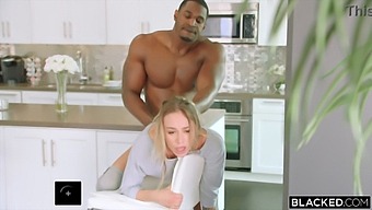 Blonde Babe Gets Her Pussy Pounded By Black Stud After Deepthroat
